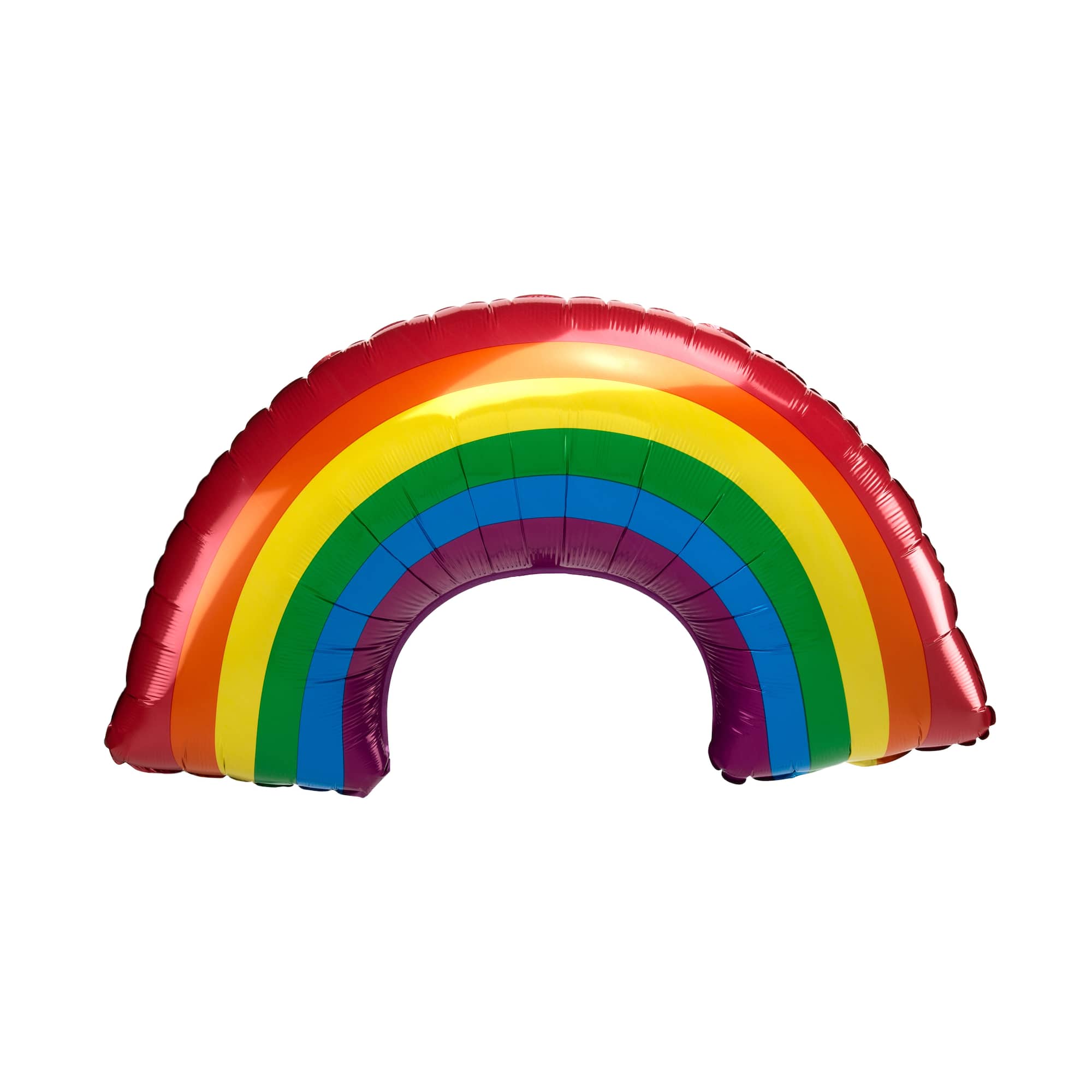SuperShape™ 34" Iridescent Rainbow Holographic Foil Balloon